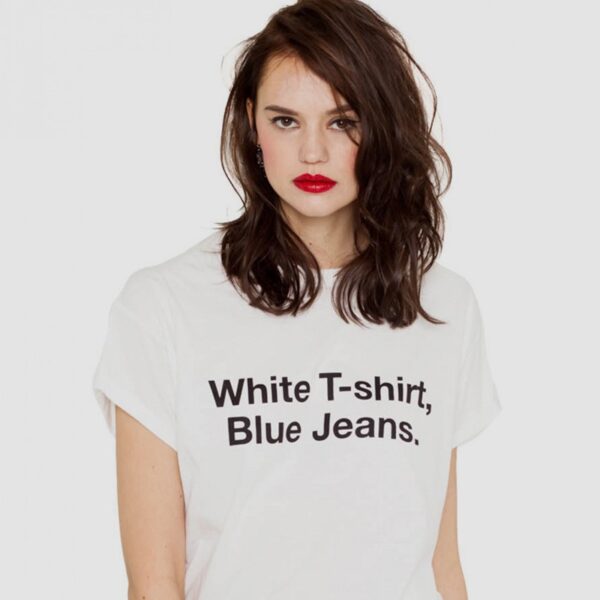 Simple White T-Shirt - Tee Print Centre